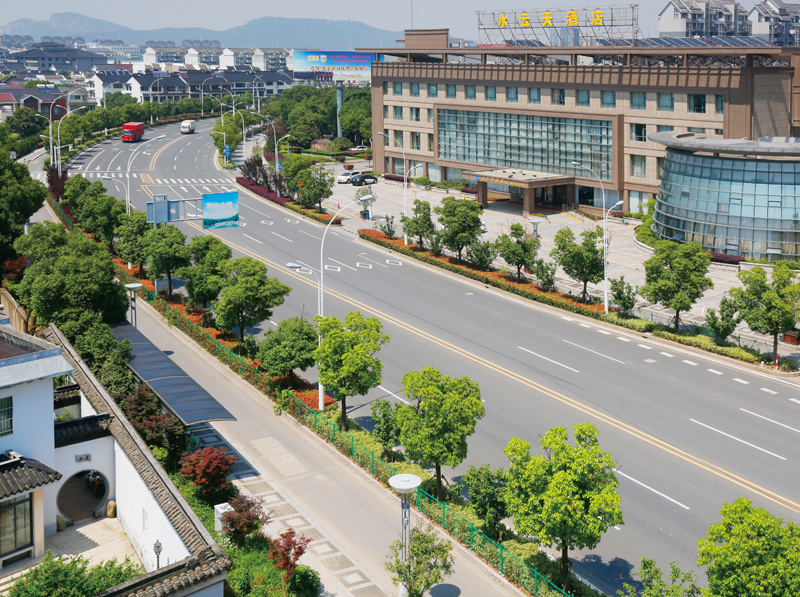 吴中区孙武路改建工程绿化景观项目